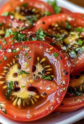 Marinated Tomatoes: A Delicious Recipe for Flavorful Summer Salads
