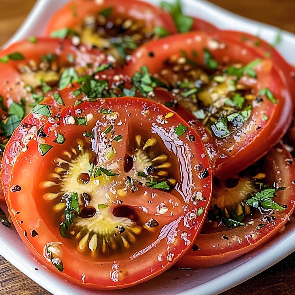 Marinated Tomatoes: A Delicious Recipe for Flavorful Summer Salads