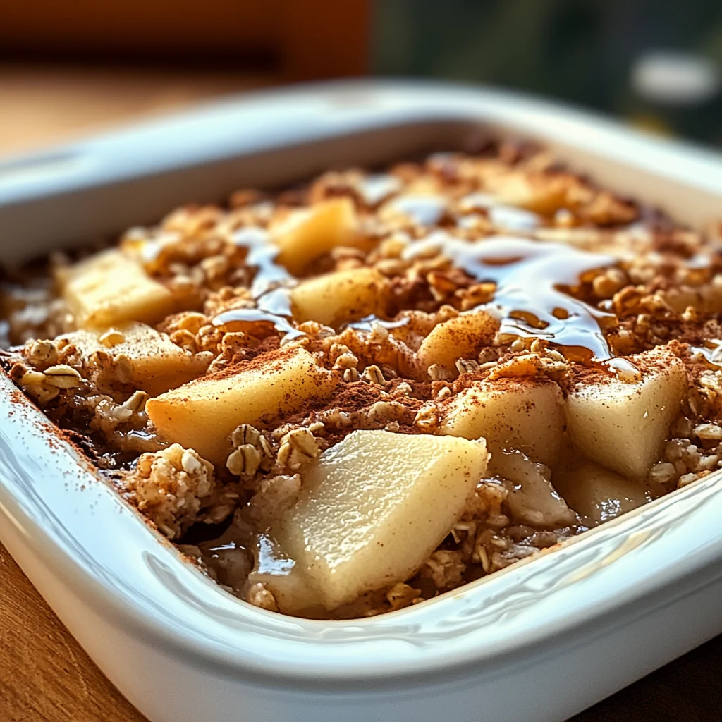 Oatmeal Apple Breakfast Bake