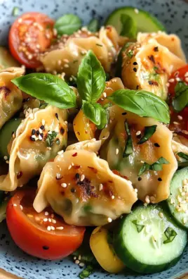 Potsticker Salad (Dumpling Salad)
