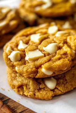 Pumpkin White Chocolate Chip Cookies