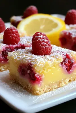 Raspberry Lemon Bars