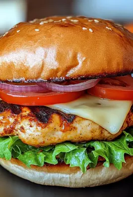 Spicy Chipotle Chicken Burger