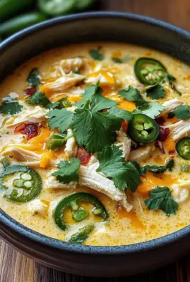 Spicy Jalapeño Popper Chicken Soup
