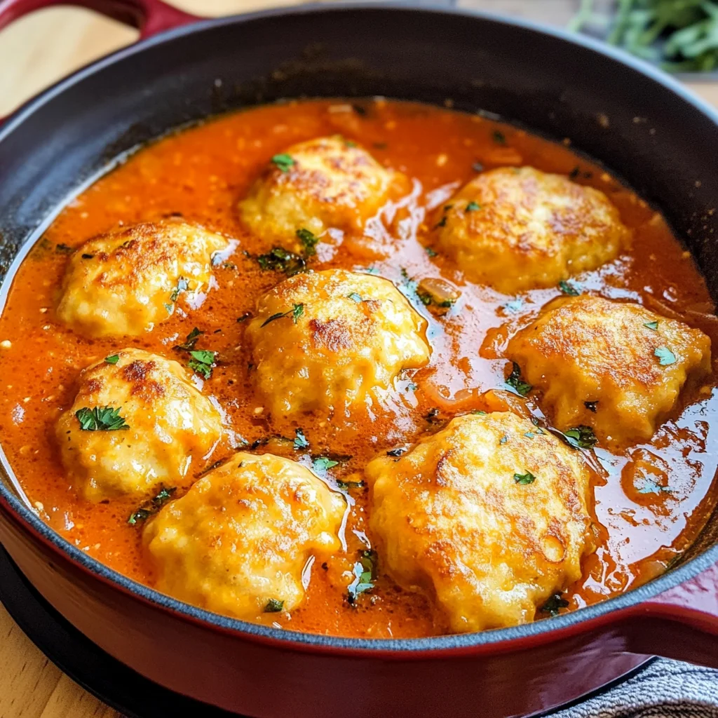 Tomato Dumpling Soup