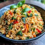 Vegan Thai Basil Fried Rice Recipe