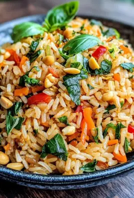 Vegan Thai Basil Fried Rice Recipe