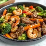 steak and shrimp stir fry