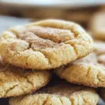 Apple Cider Snickerdoodle Cookies