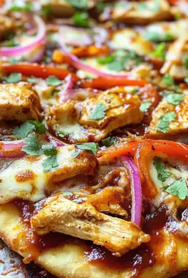 BBQ Chicken Flatbread