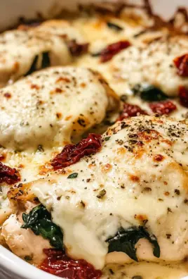 Baked Tuscan Chicken Casserole