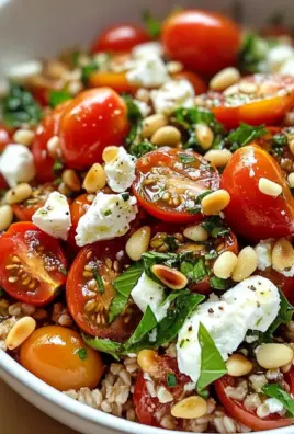 Best Tomato Farro Salad