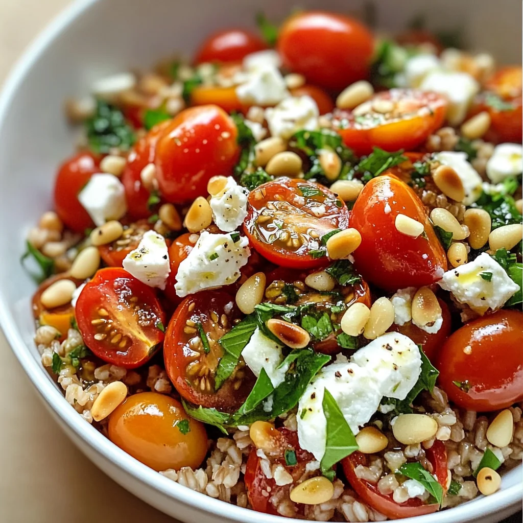 Best Tomato Farro Salad