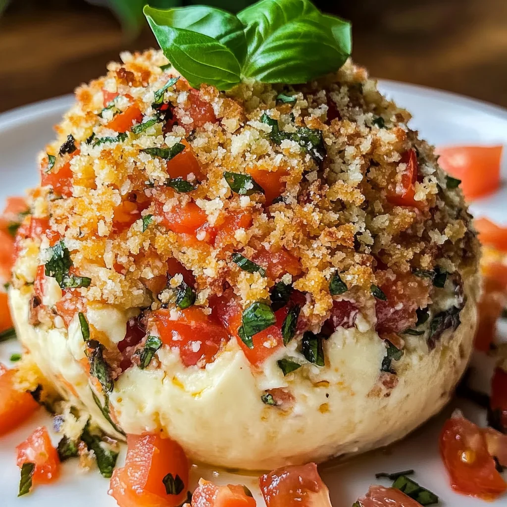 Bruschetta Cheese Ball Recipe - Ultimate Party Appetizer