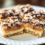 Caramel Coconut Bars