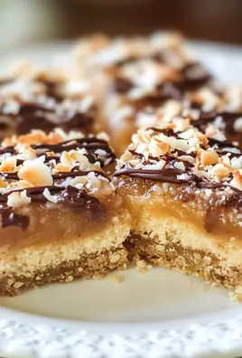 Caramel Coconut Bars