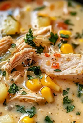 Crockpot Chicken Corn Chowder