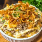 French Onion Beef Casserole