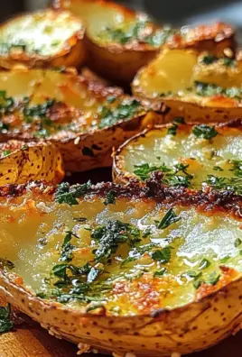 Garlic Herb Roasted Potato Skins
