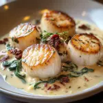 Irresistible Creamy Tuscan Scallops