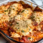Keto Chicken Parmesan Casserole
