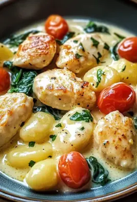 Lemon Chicken Gnocchi: Creamy One-Pot Dinner Delight