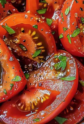 Marinated Tomatoes: A Delicious Recipe for Flavorful Summer Salads