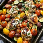 Sheet Pan Greek Chicken and Veggies (Easy One-Pan Meal)
