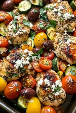 Sheet Pan Greek Chicken and Veggies (Easy One-Pan Meal)