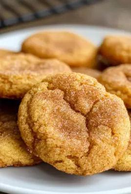 Soft Pumpkin Snickerdoodles